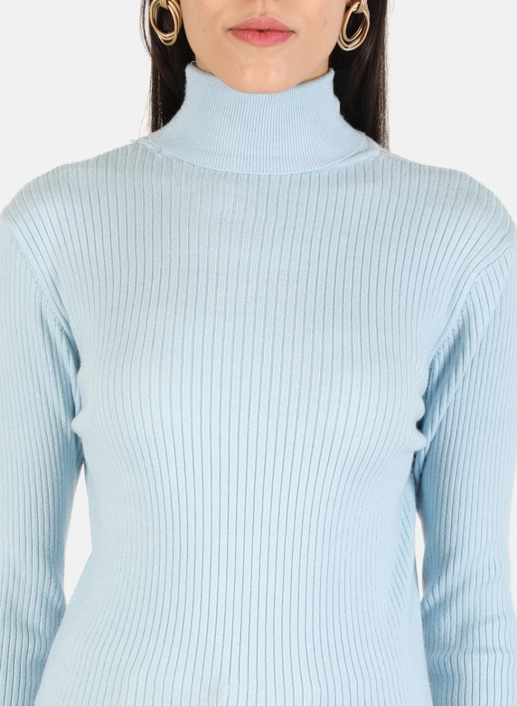 Women Blue Solid Sceavy