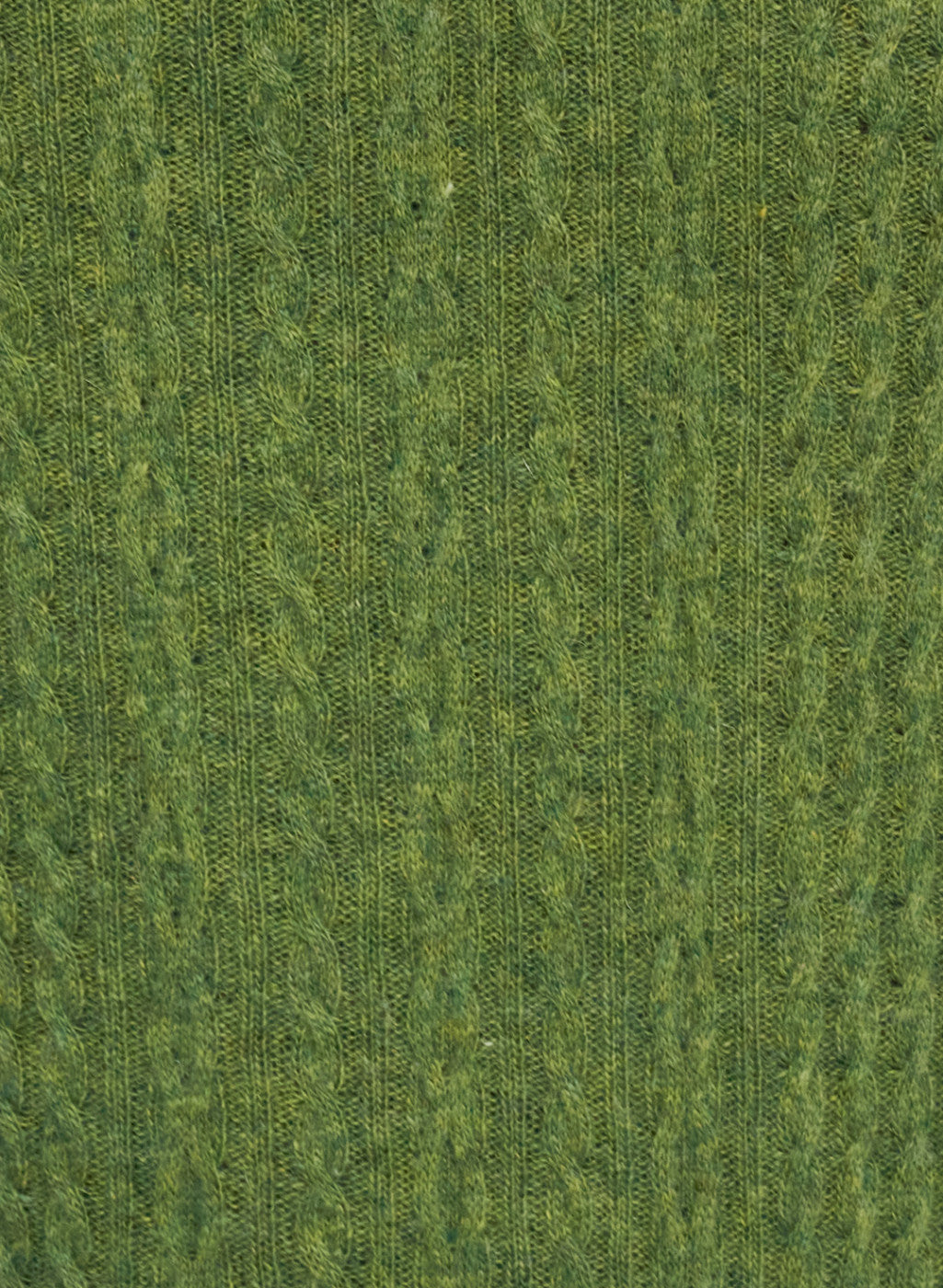 Men Green Self Design Sweater