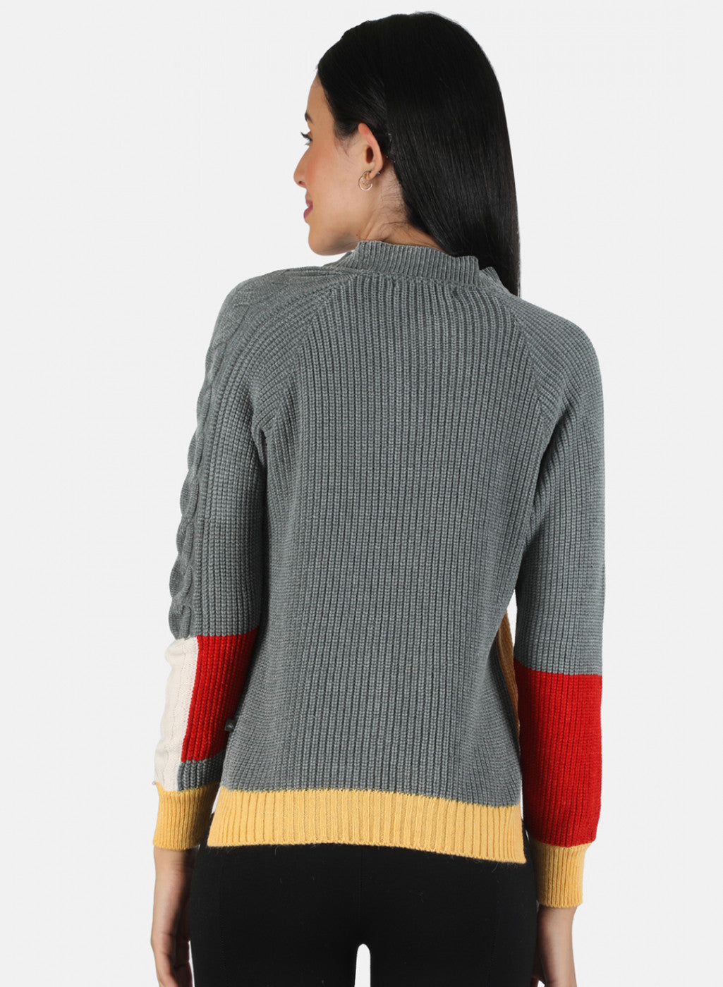 Women Multi Color Self Design Top