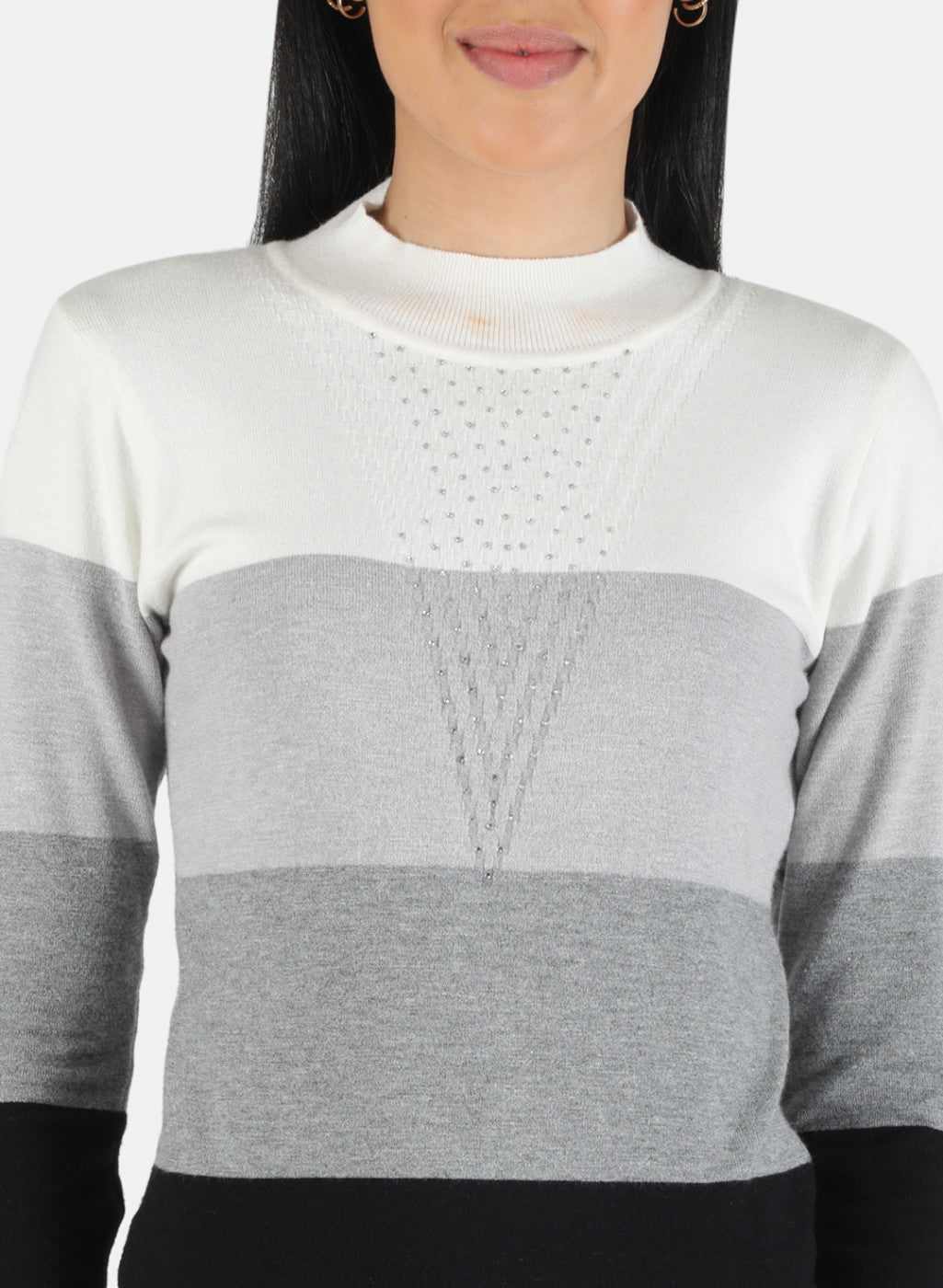 Women Multicolor Self Design Top