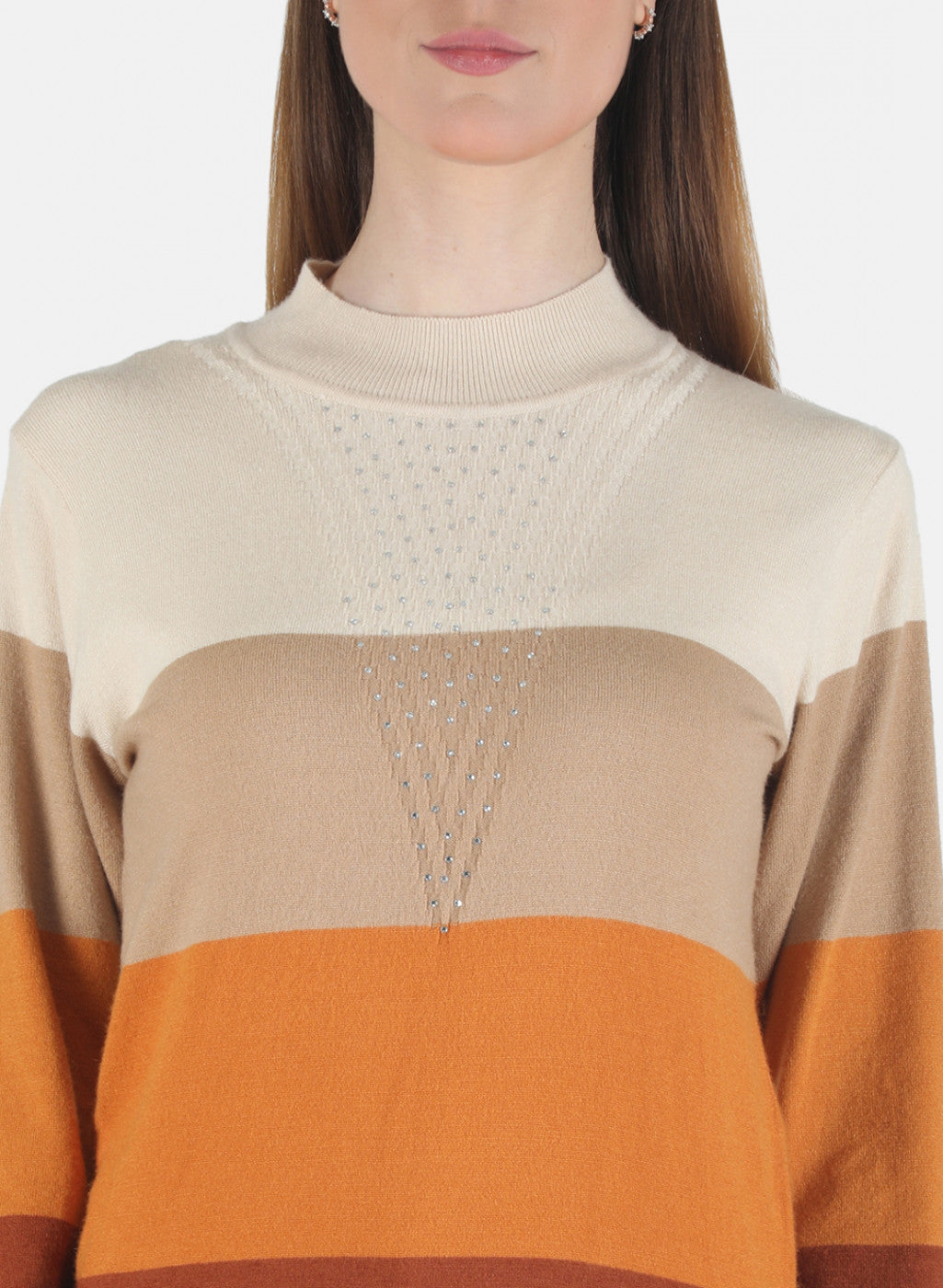 Women Multicolor Self Design Top