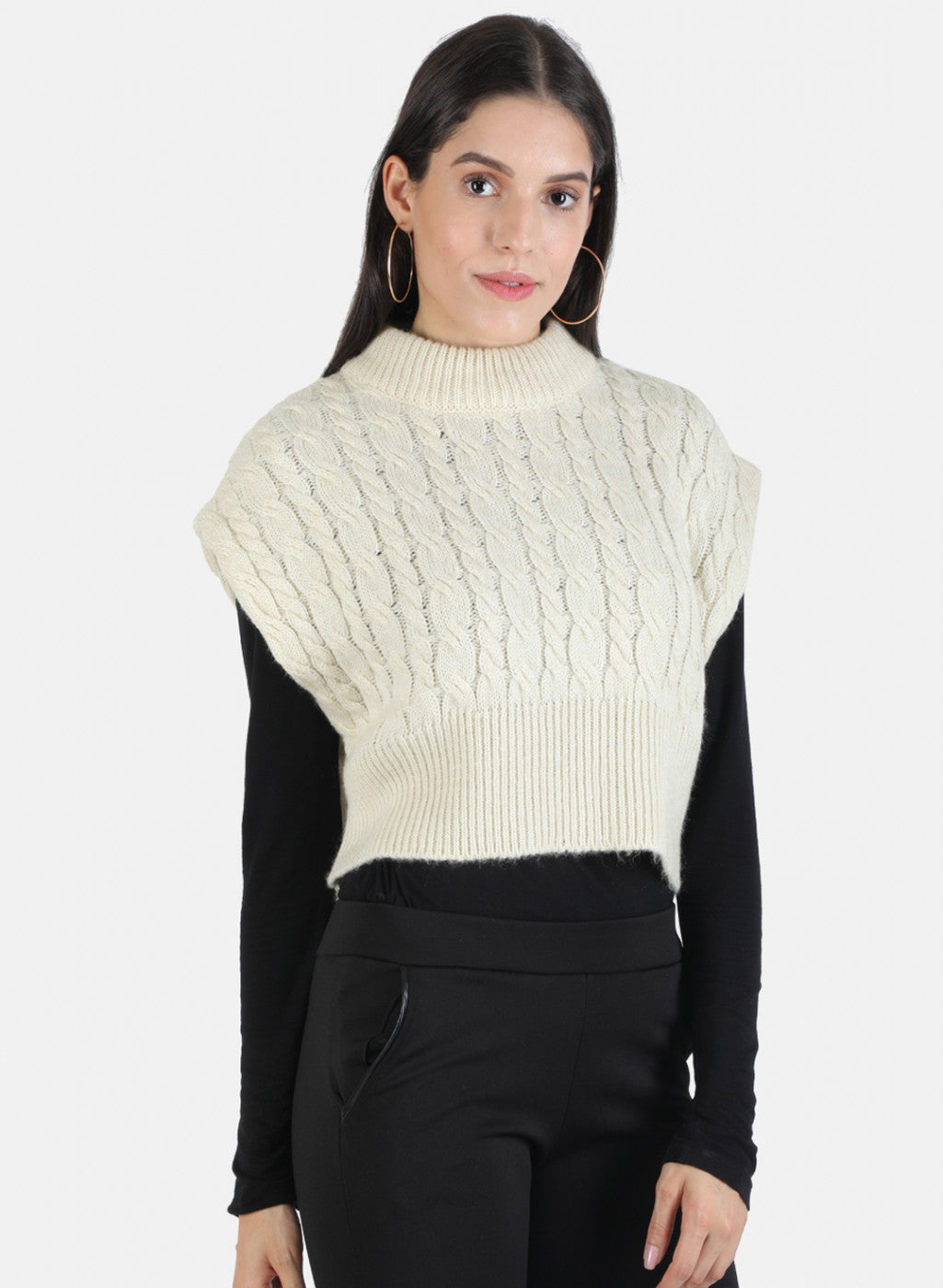 Women Multi Color Self Top