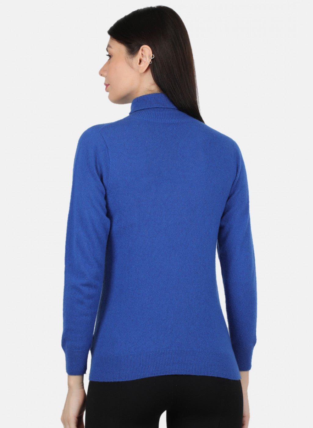 Women Blue Solid Top