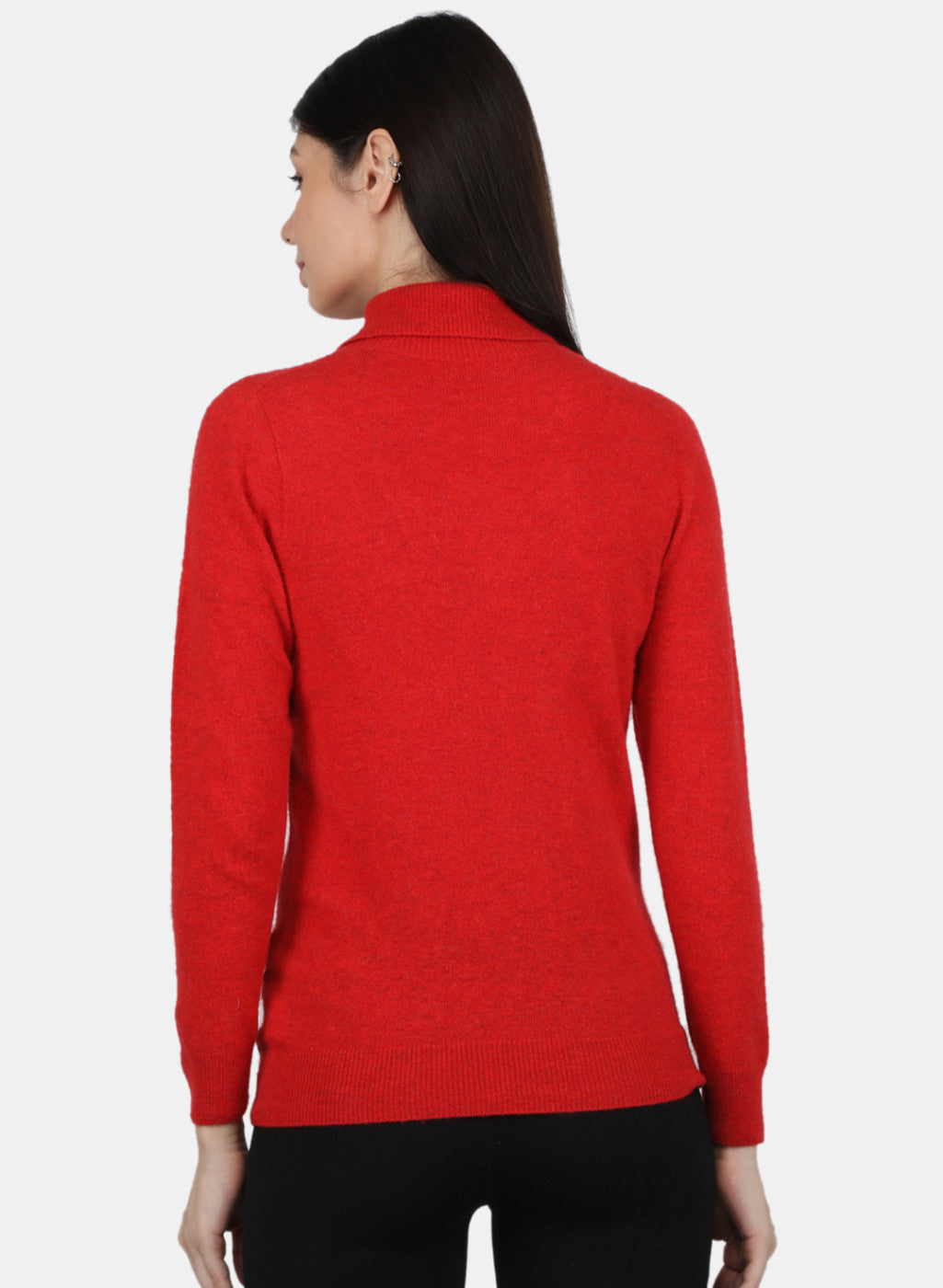 Women Red Solid Top