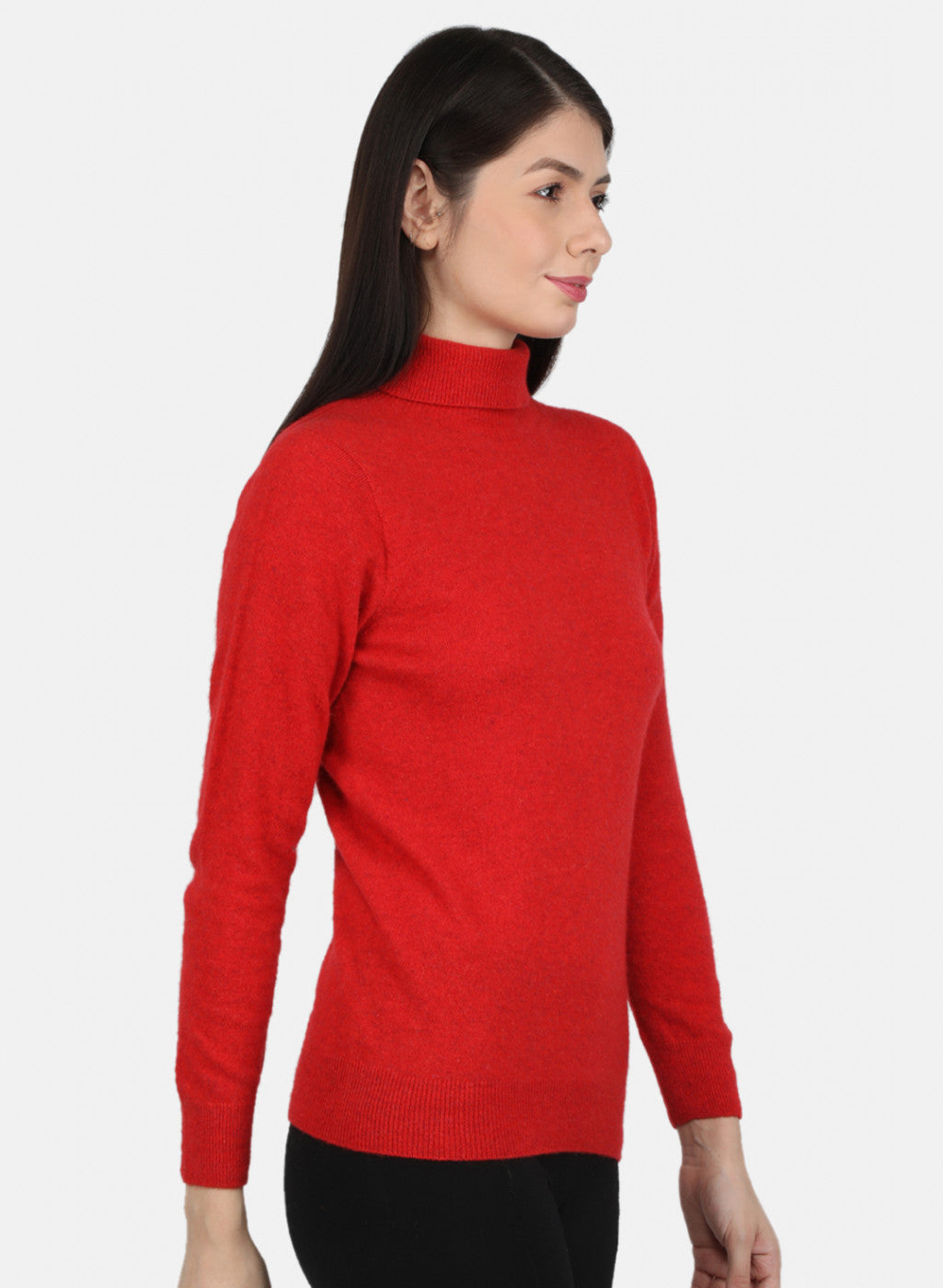 Women Red Solid Top