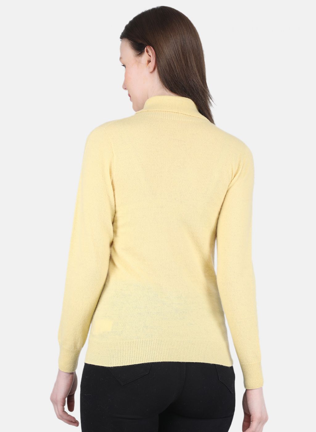 Women Yellow Solid Top
