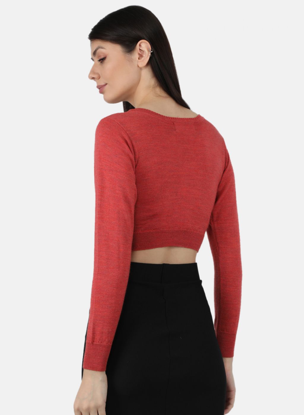 Women Red Solid Blouse