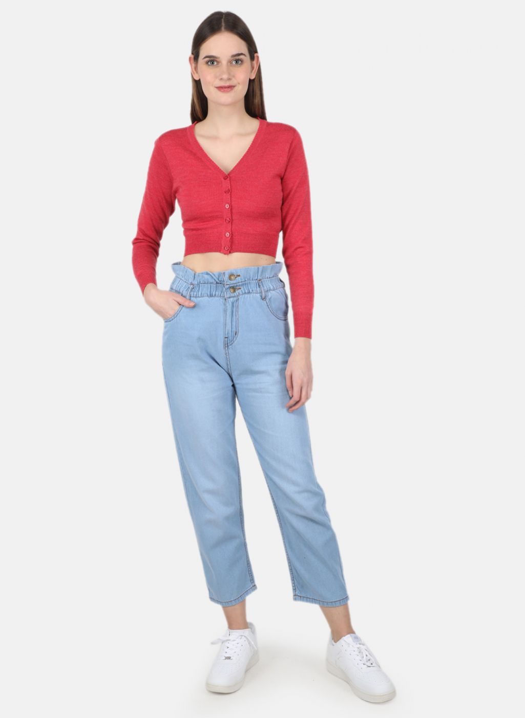 Women Brown Solid Blouse