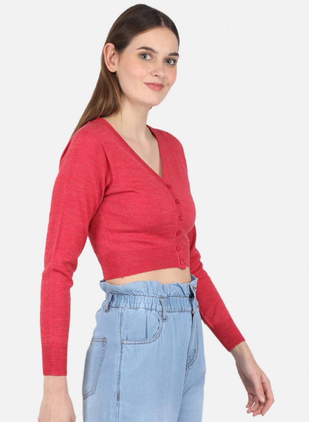 Women Brown Solid Blouse