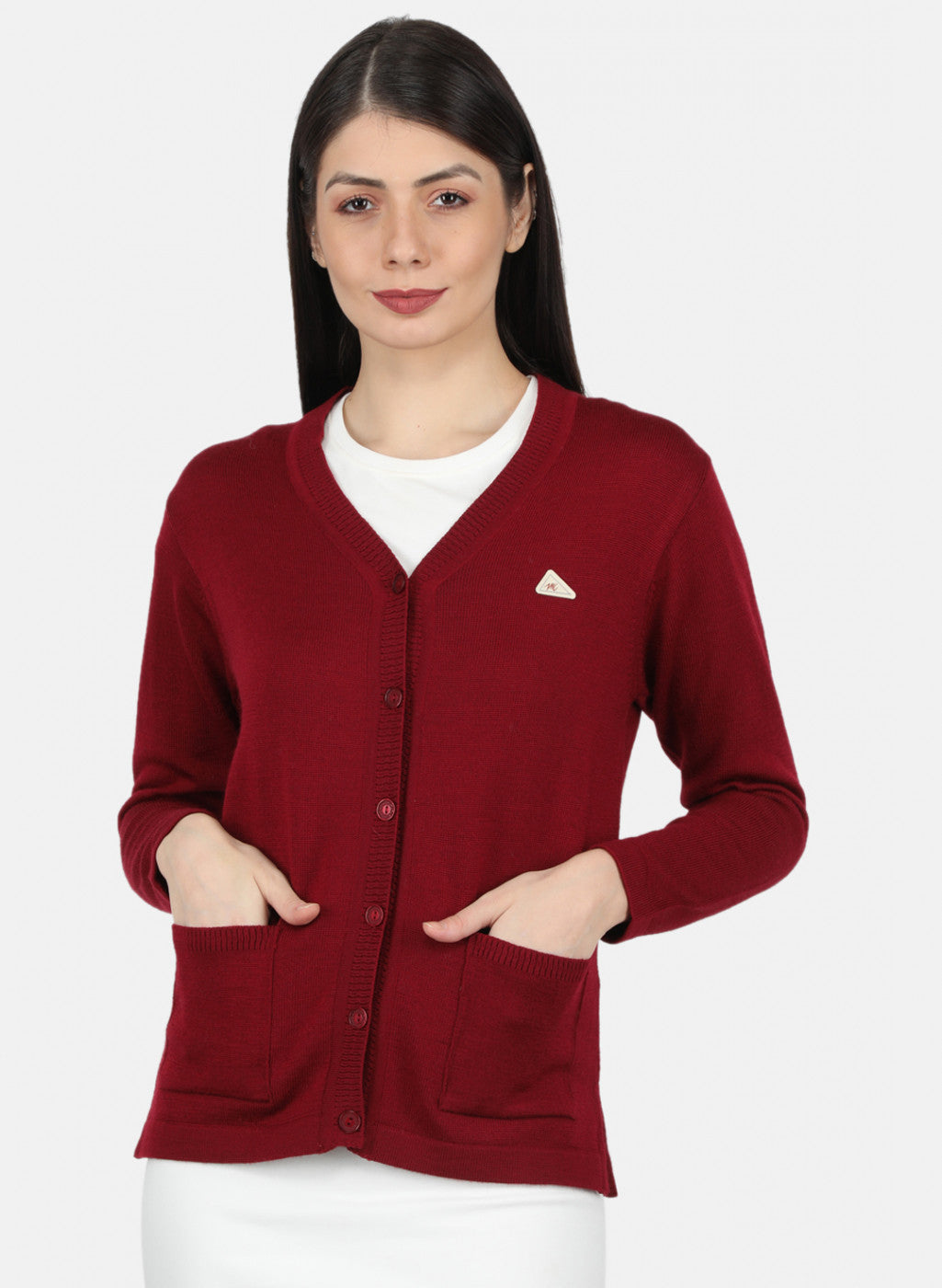 Cotton on maroon cardigen (Z) main image 1