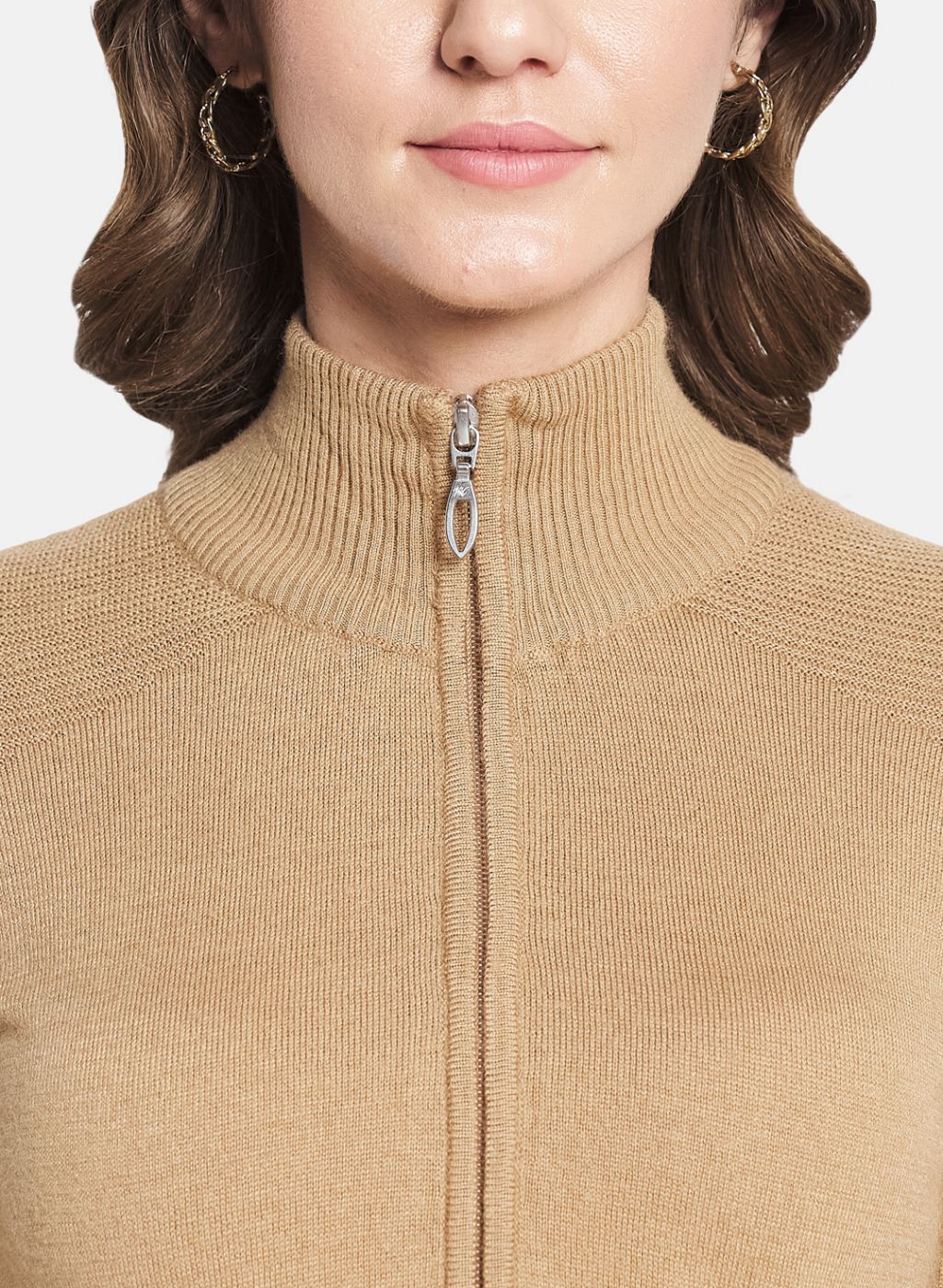 Women Brown Solid Cardigan