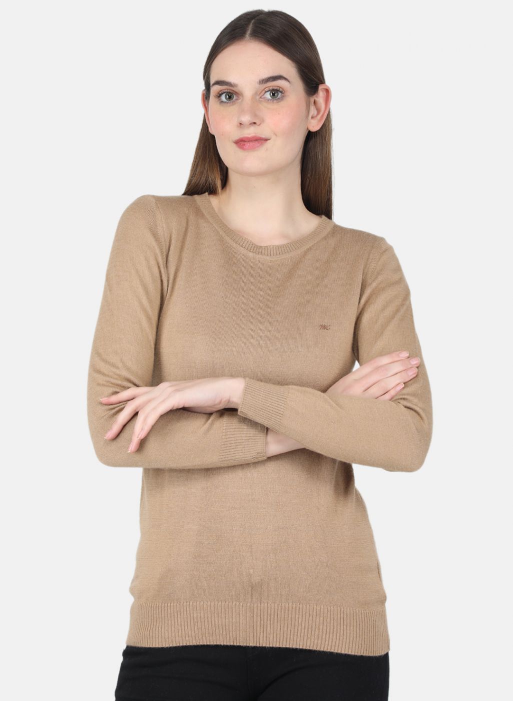 Women Brown Solid Top