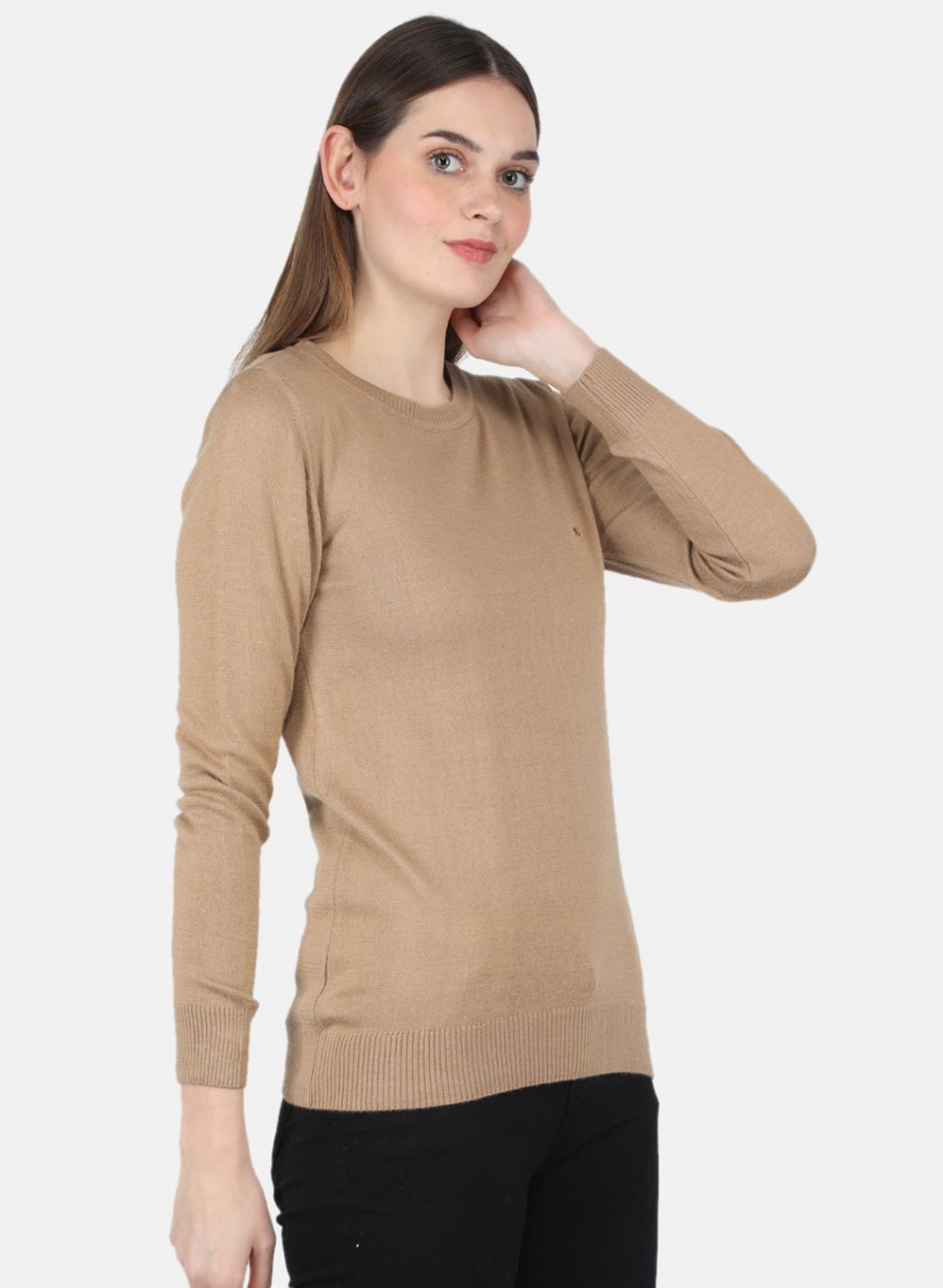 Women Brown Solid Top