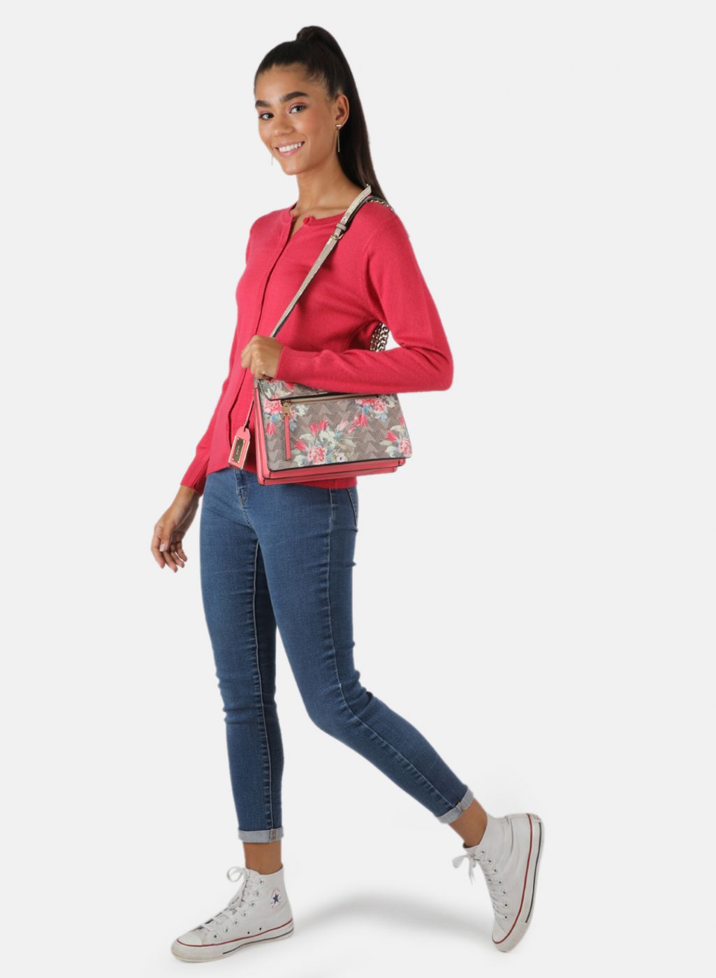 Women Pink Solid Cardigan