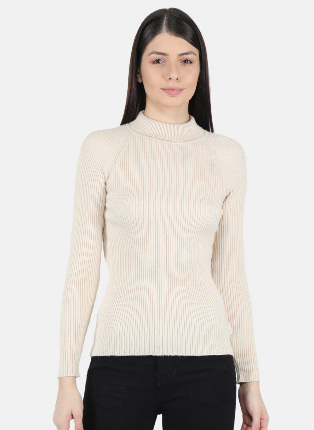 Women Beige Solid Sceavy Top