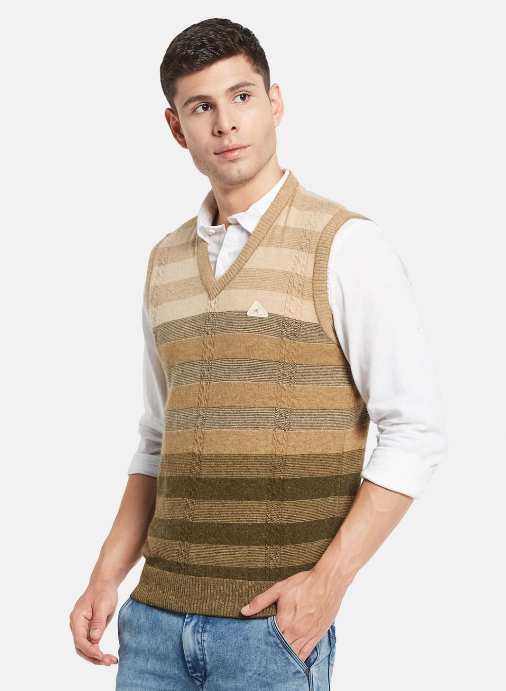 Men Multicolor Printed Sweater