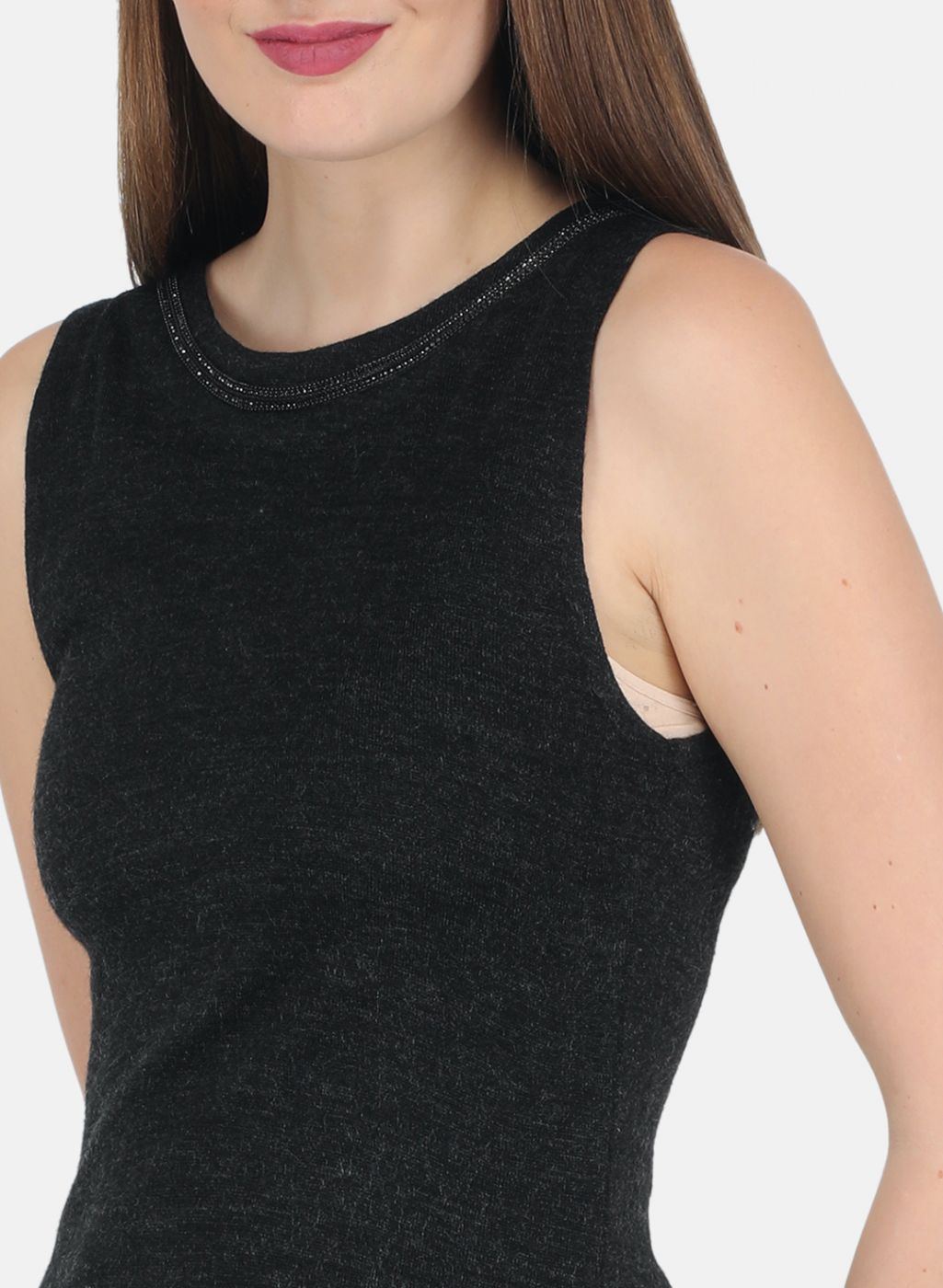 Women Mustard Self design Kurti+Shrug Set