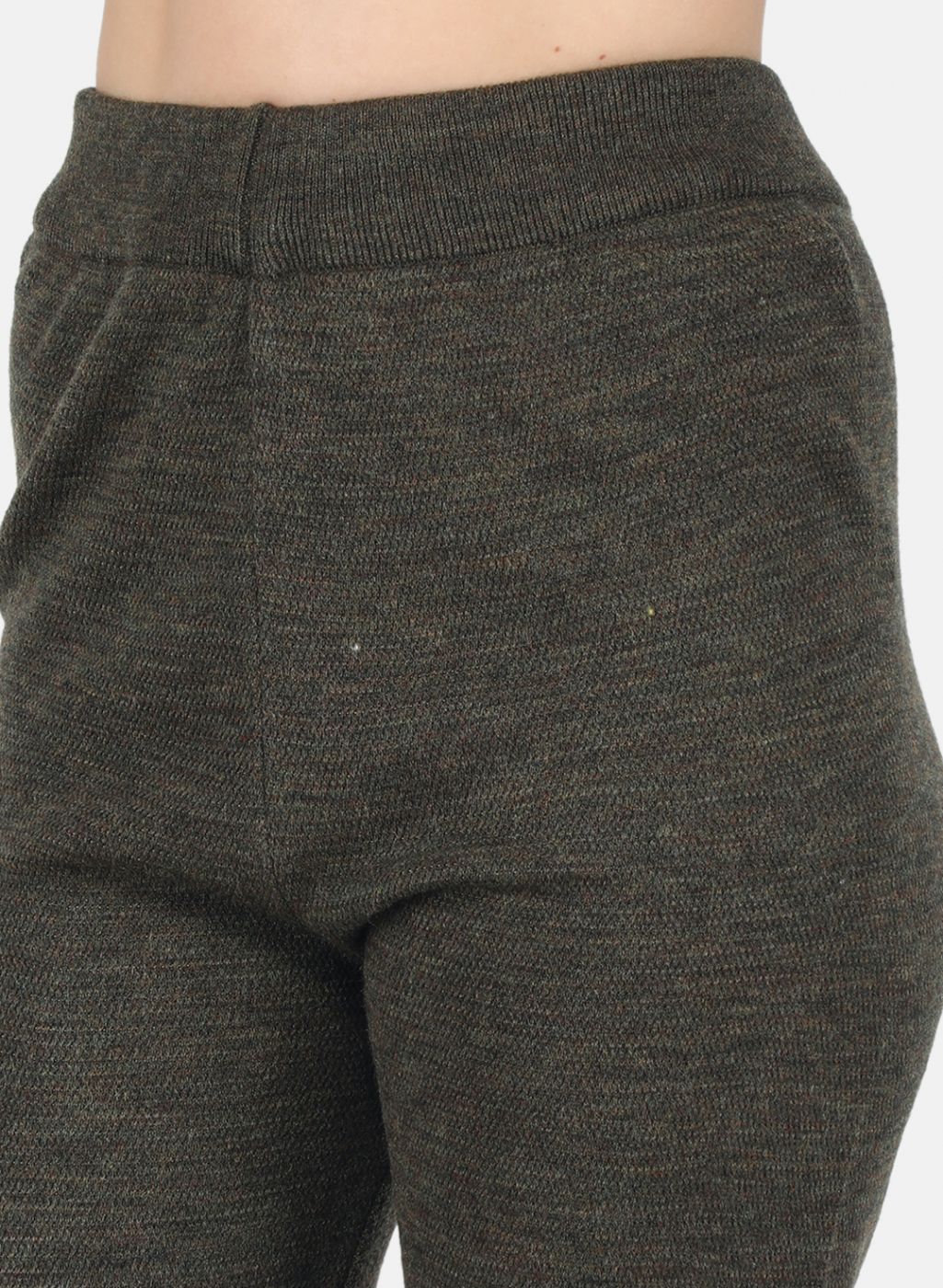 Women Green Kurti+Lower Set for Winter