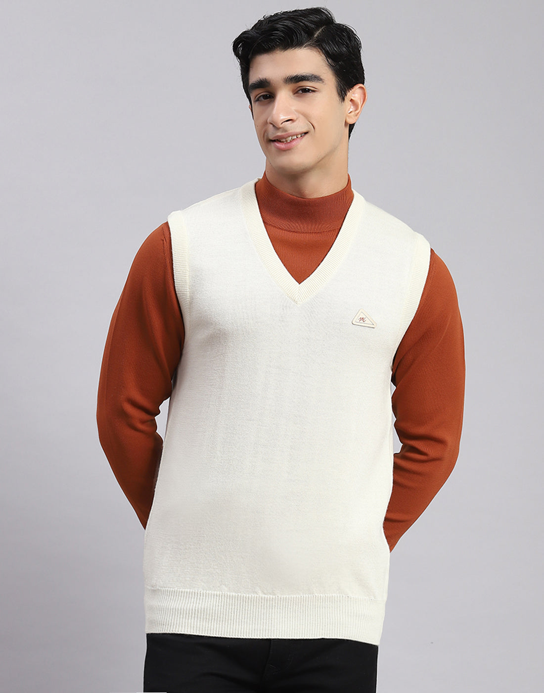 Monte Carlo Men's Sleeveless Mock Turtleneck Monte Carlo Mens