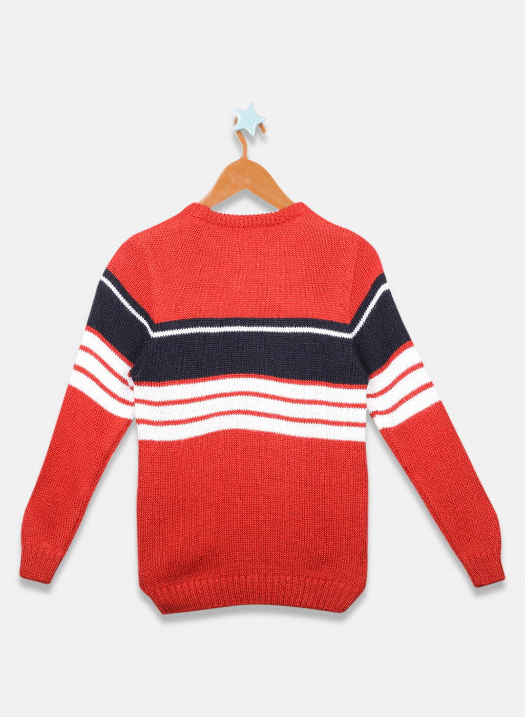 Oswal Red Boys Pullover