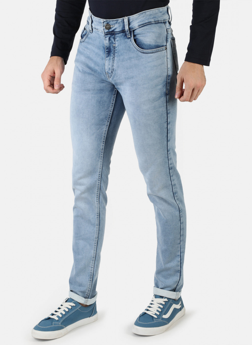 Men Blue Skinny Fit Denim