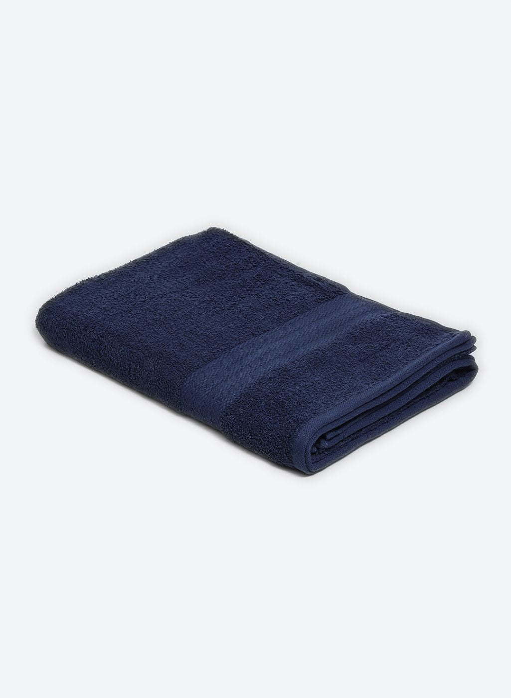 NAvy Blue Cotton 400 GSM Bath Towel