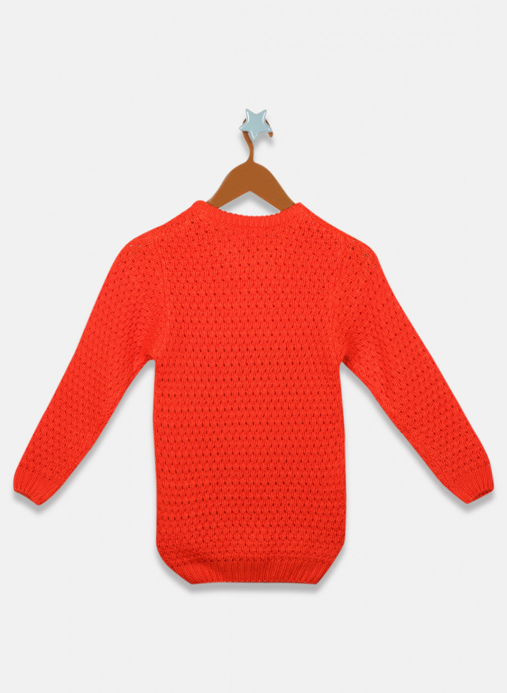 Oswal Orange Girls Top