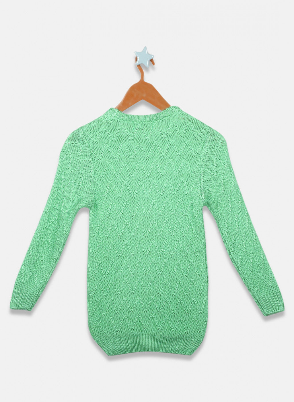 Oswal Green Girls Top