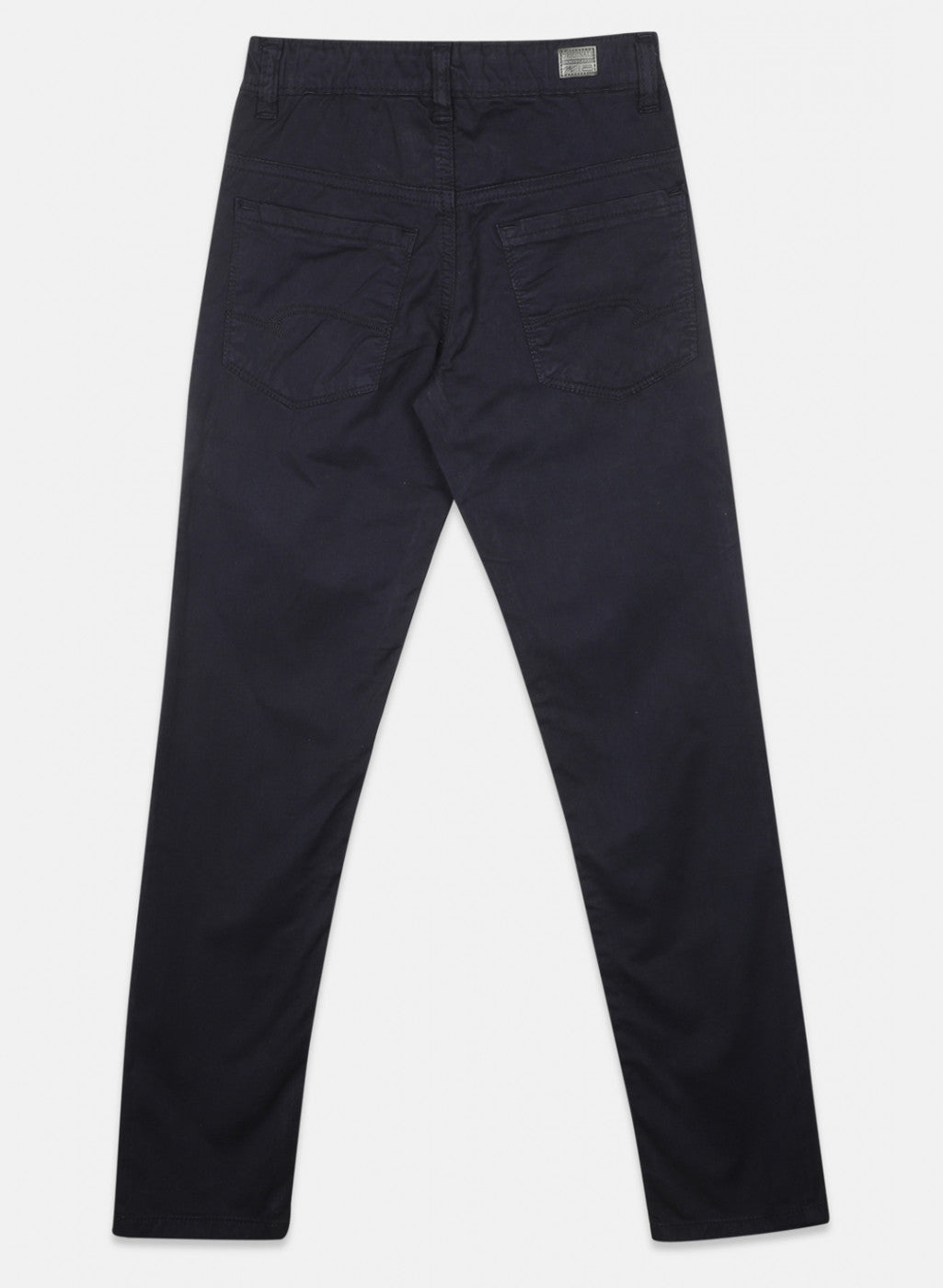 Boys NAvy Blue Plain Trouser