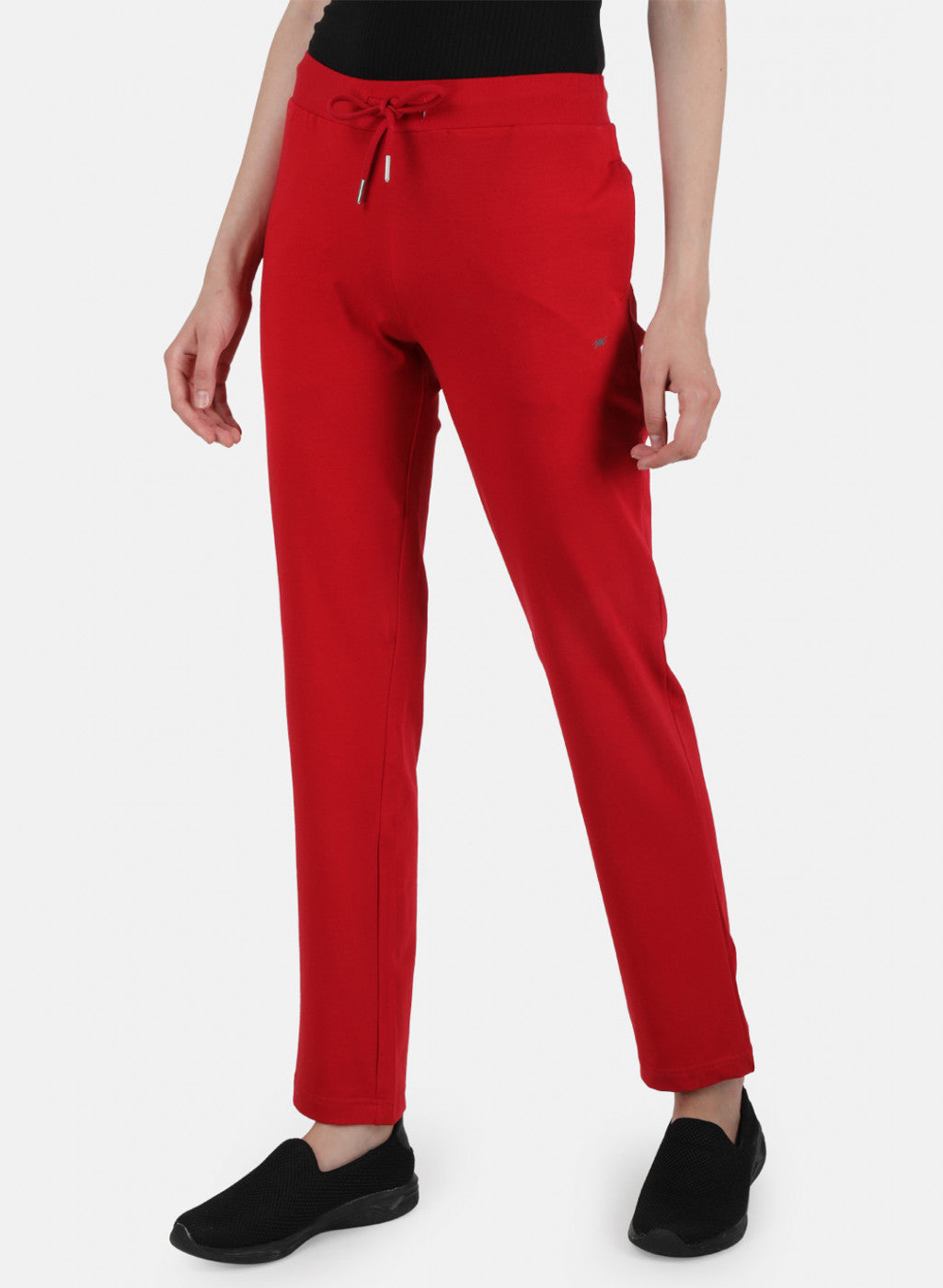 Womens Red Regular Lower