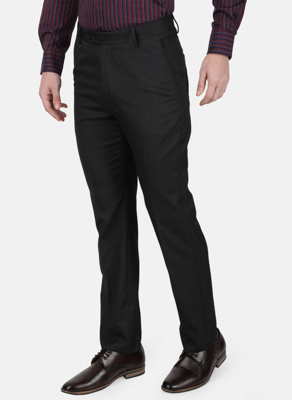 Mens Black Smart Trouser