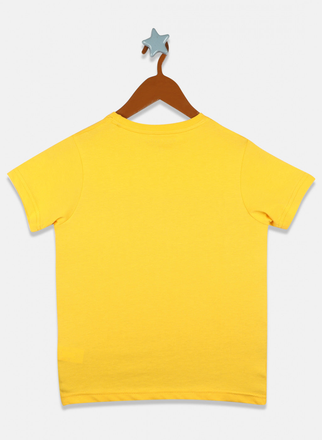 Boys Mustard Plain T-Shirt