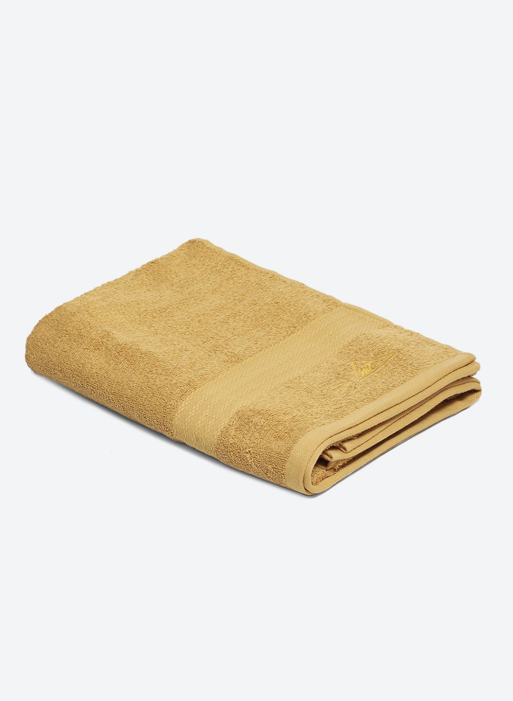 Yellow Cotton 400 GSM Bath Towel