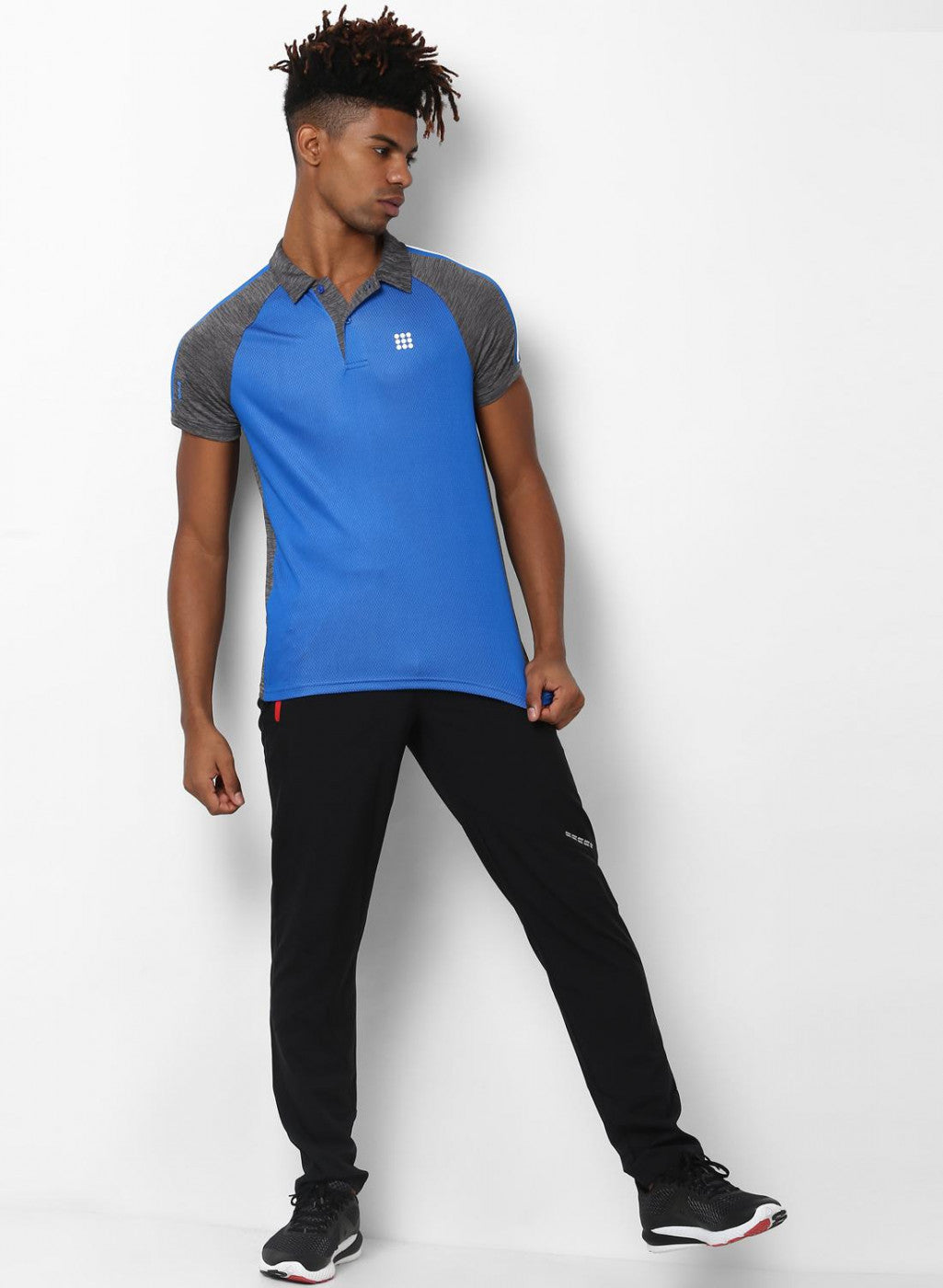 Rock.it Blue Collar Regular Fit T-Shirt