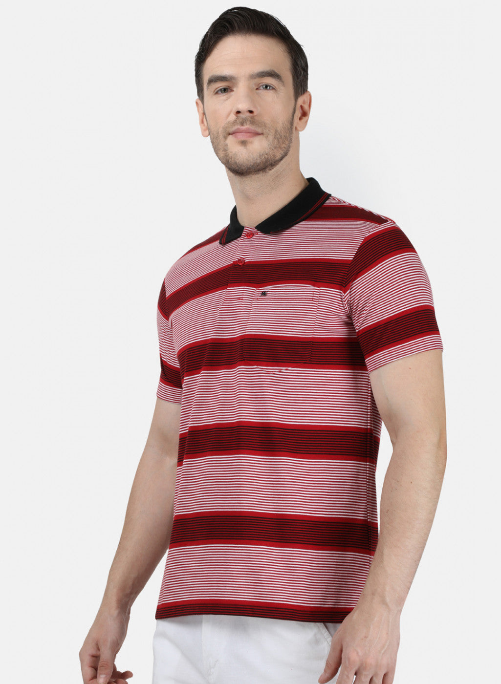Mens Red Stripe T-Shirt