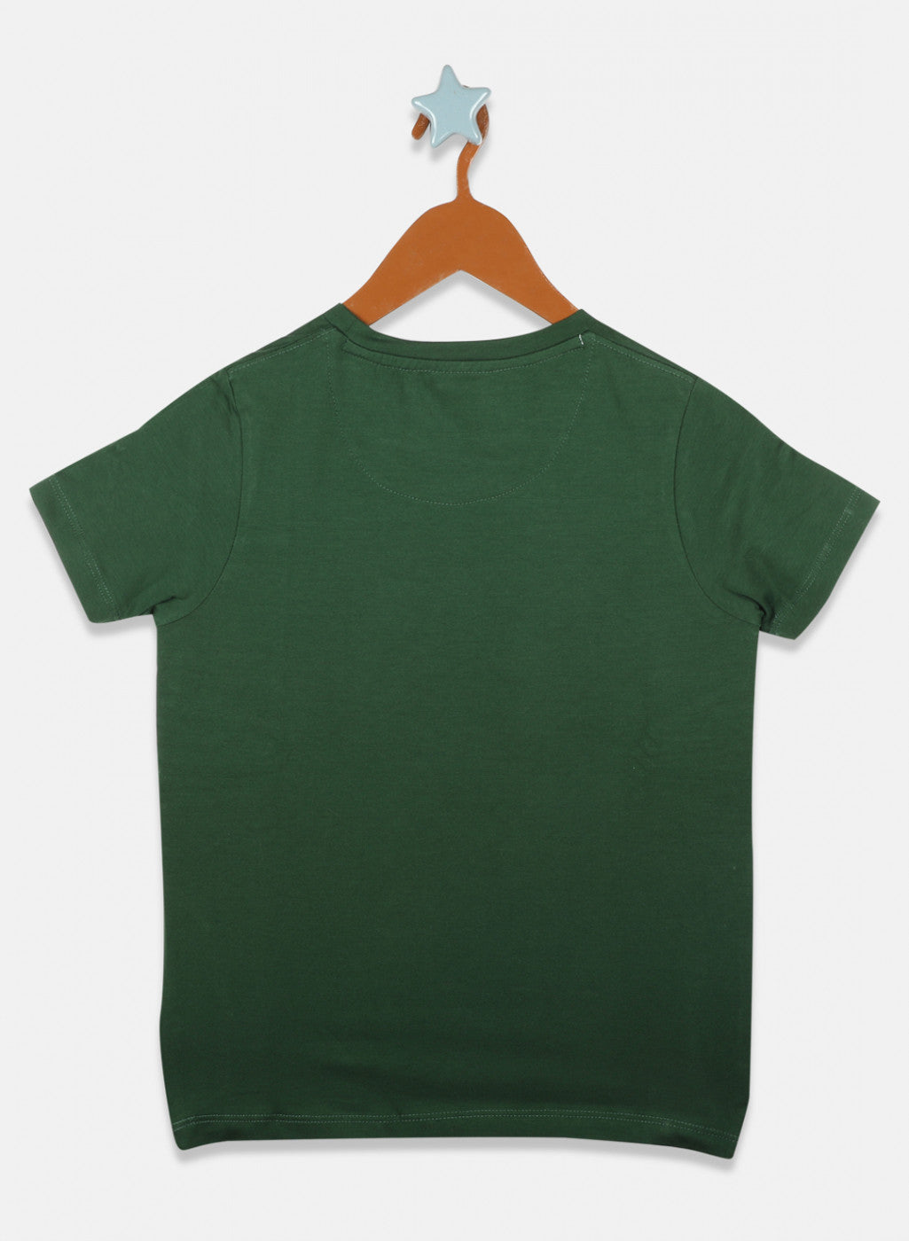 Boys Green Printed T-Shirts