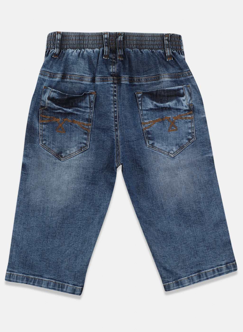 Boys Blue Normal Wash Capri