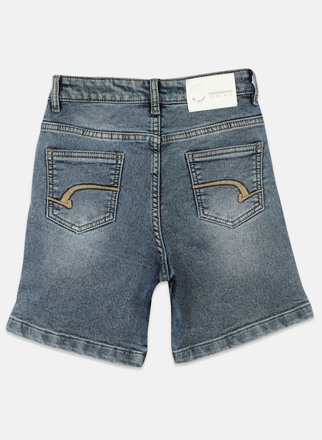 Boys Light Blue Heavy Wash Shorts