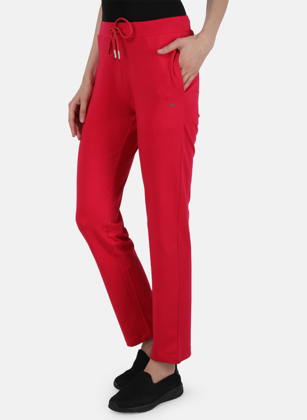 Womens Dark Pink Regular Lower