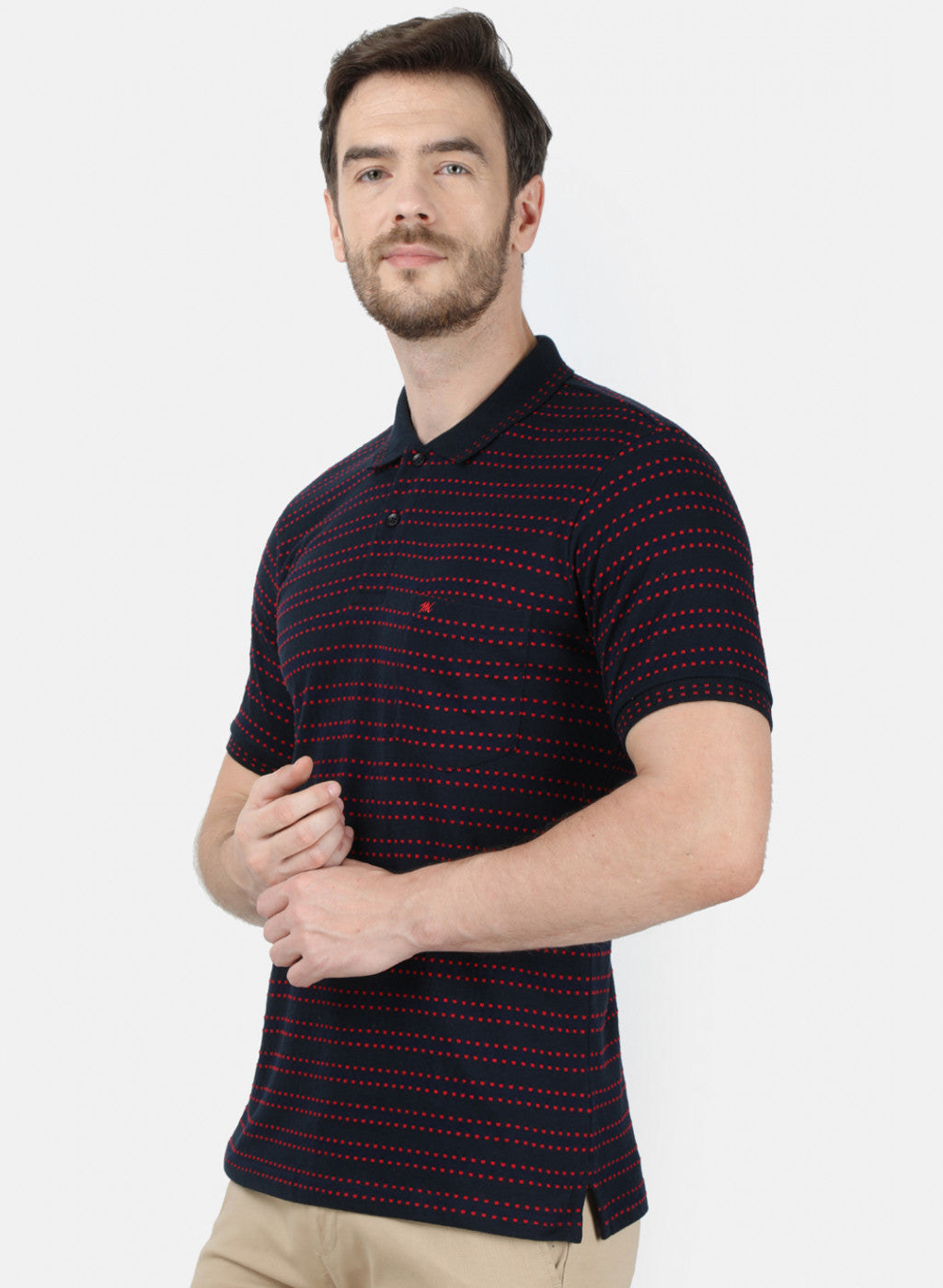 Mens Black Stripe T-Shirt