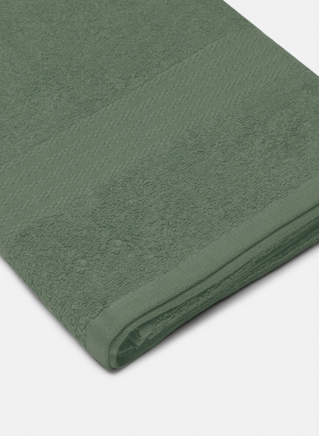 Green Cotton 400 GSM Bath Towel