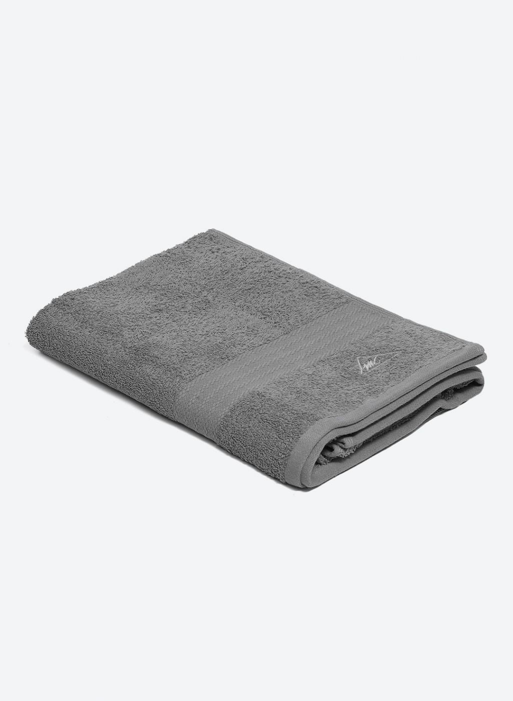 Grey Cotton 400 GSM Bath Towel