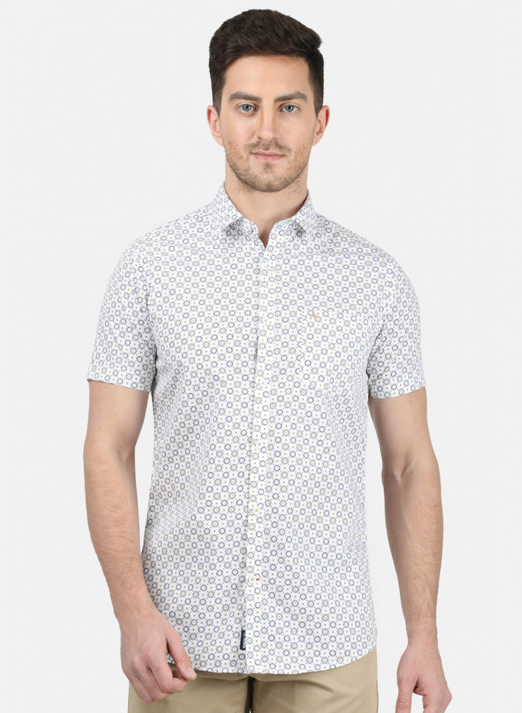 Mens Multi Color Printed Shirt