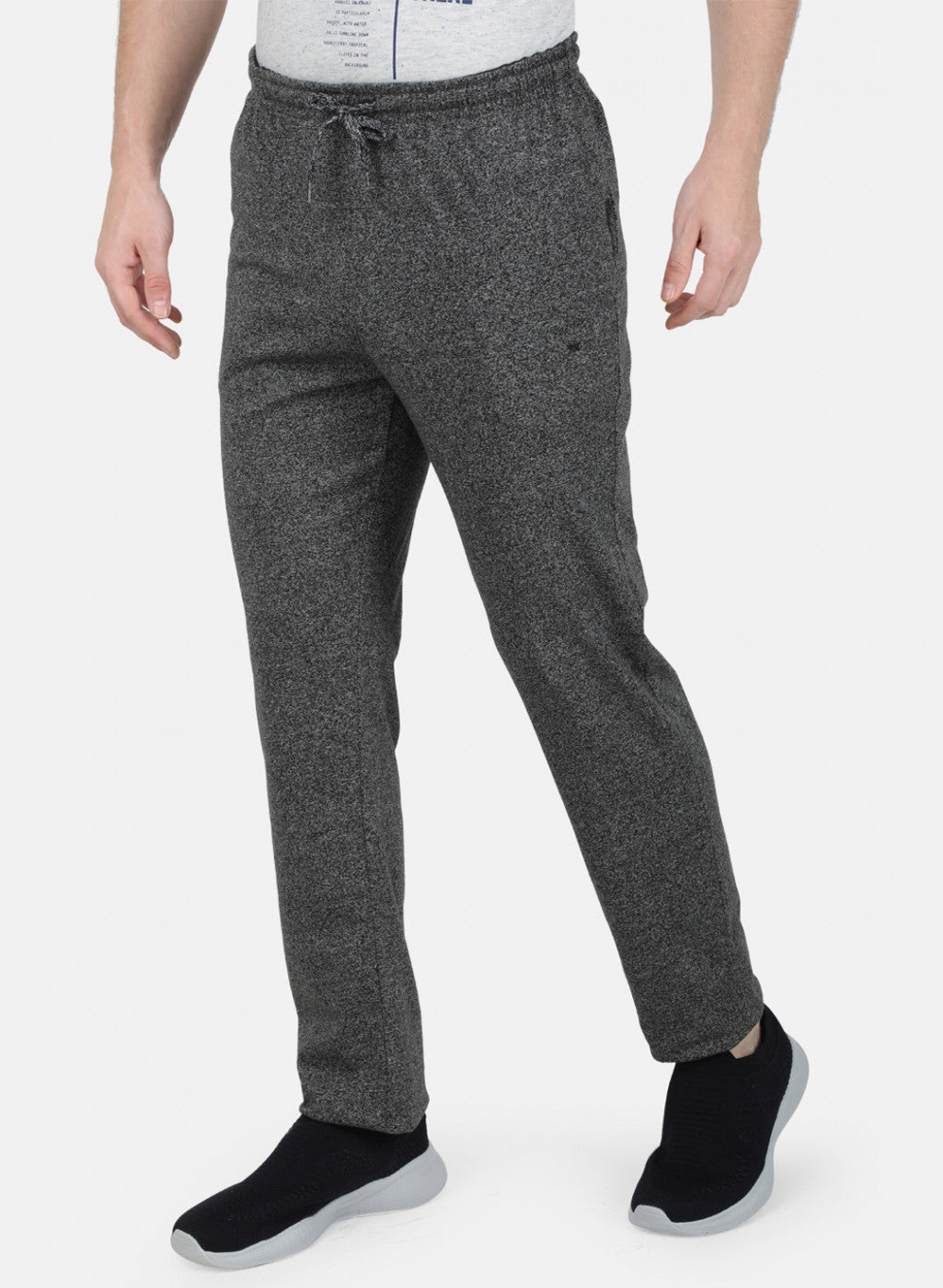 Mens Black Plain Lower