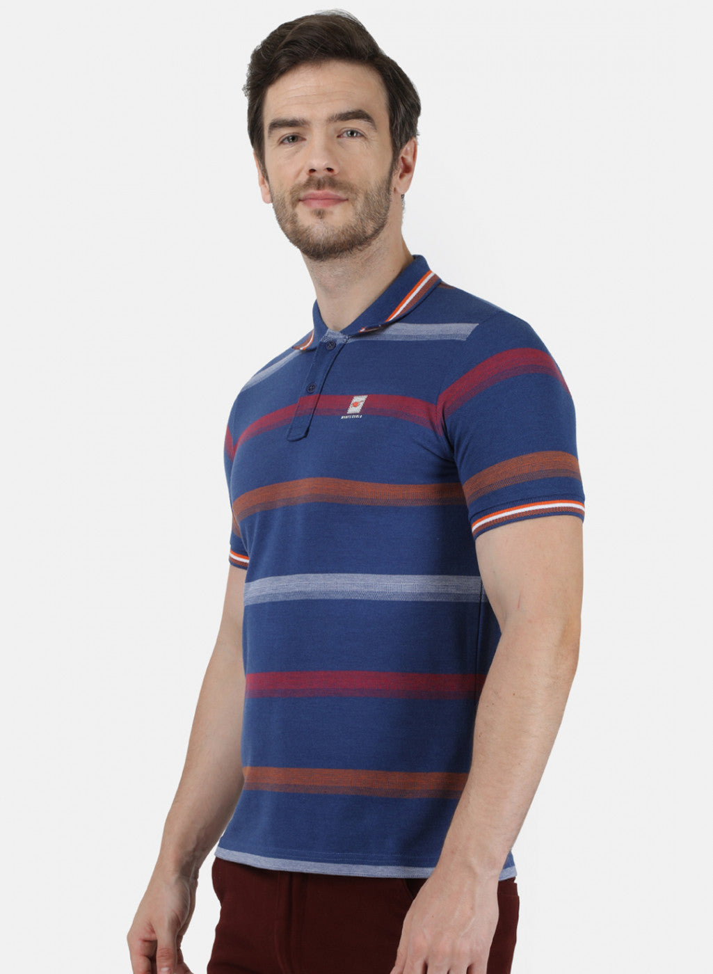 Mens Blue Stripe T-Shirt