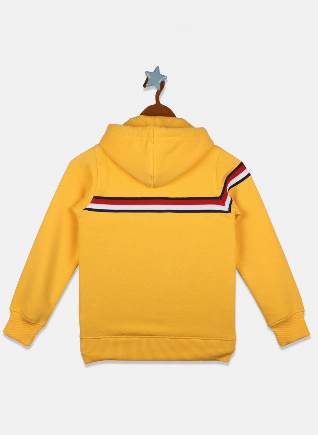 Boys Brown Printed Sweatshirt