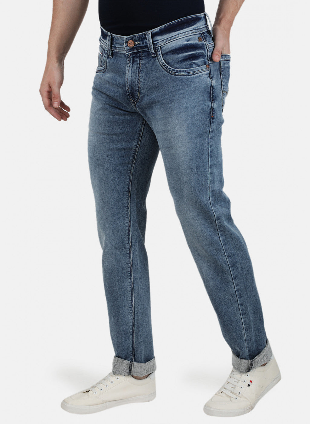 Mens Blue NArrow Denims