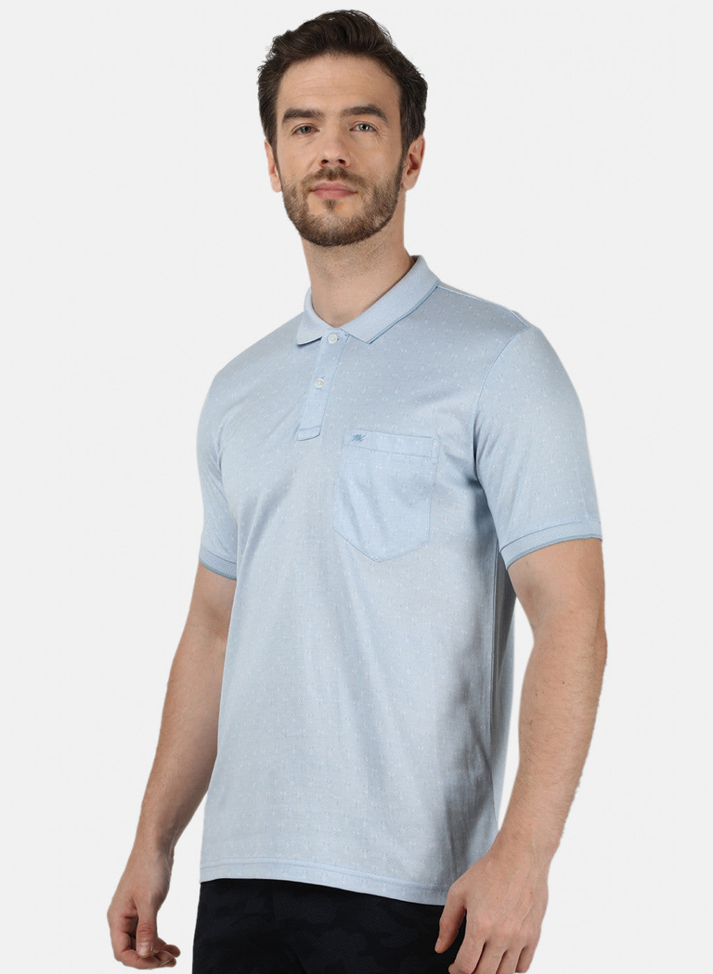 Mens Blue Stripe T-Shirt