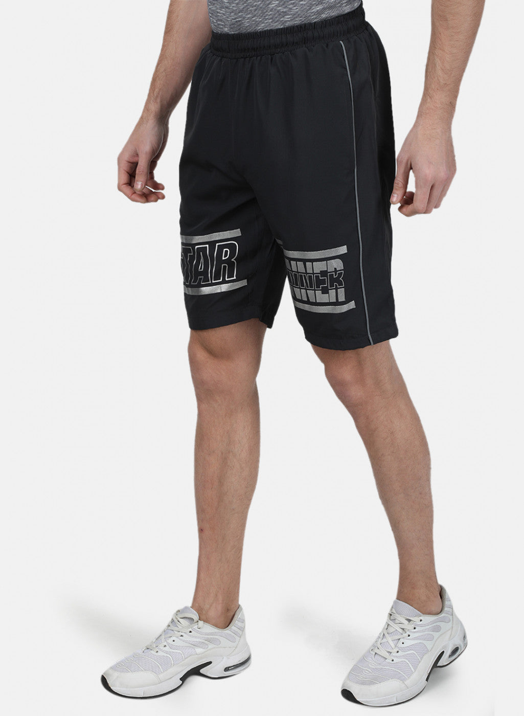 Mens NAvy Blue Plain Short