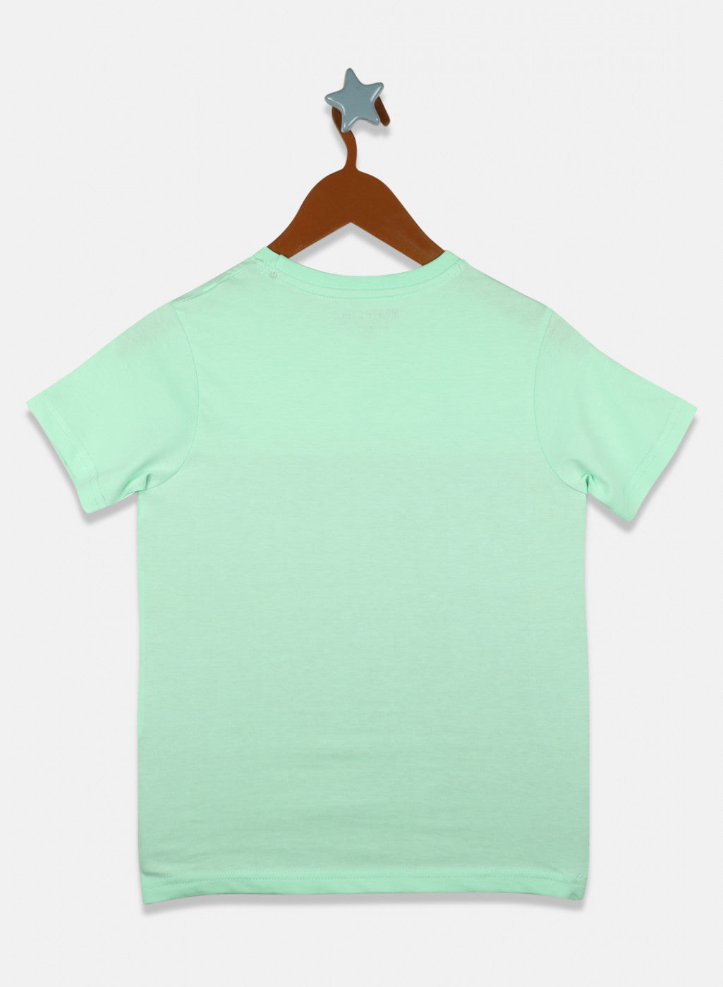 Boys Blue Plain T-Shirt